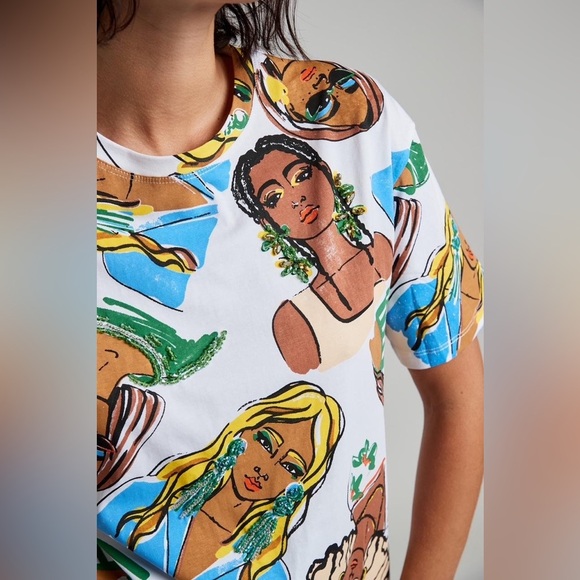 Zara pop art faces graphic size small - Picture 2 of 9